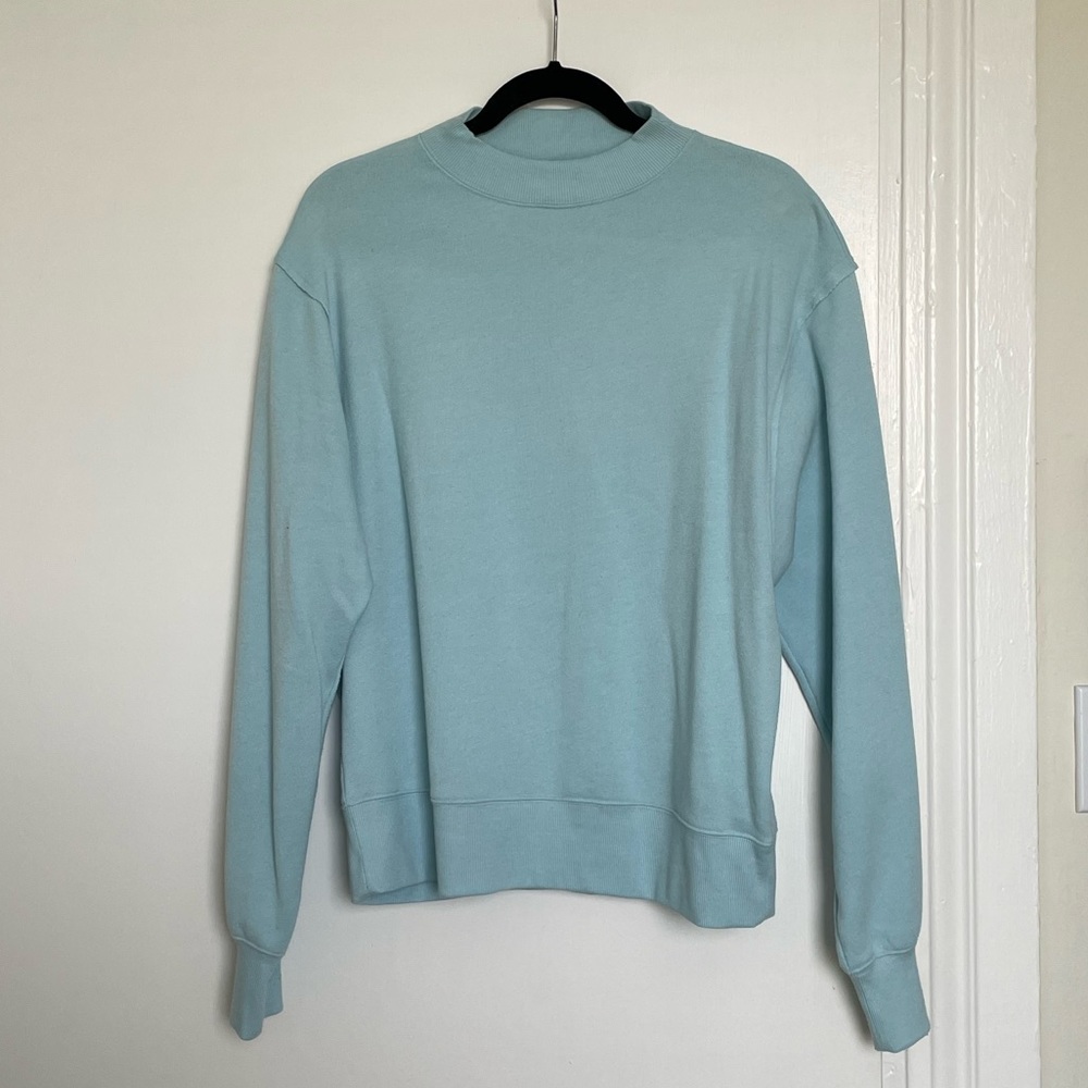 Alo Yoga Blue Sweateshirt Size Small
